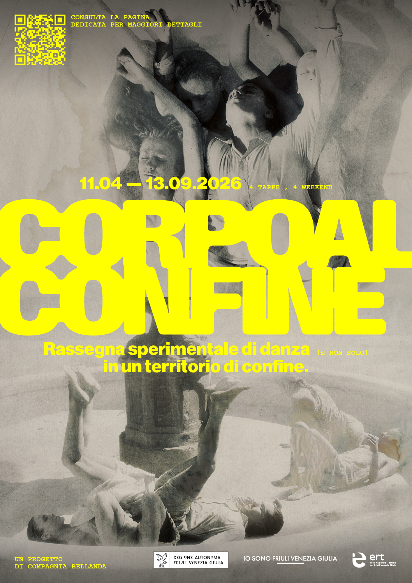 Corpo al Confine: danza contemporanea tra Trieste, Monfalcone e Cormons