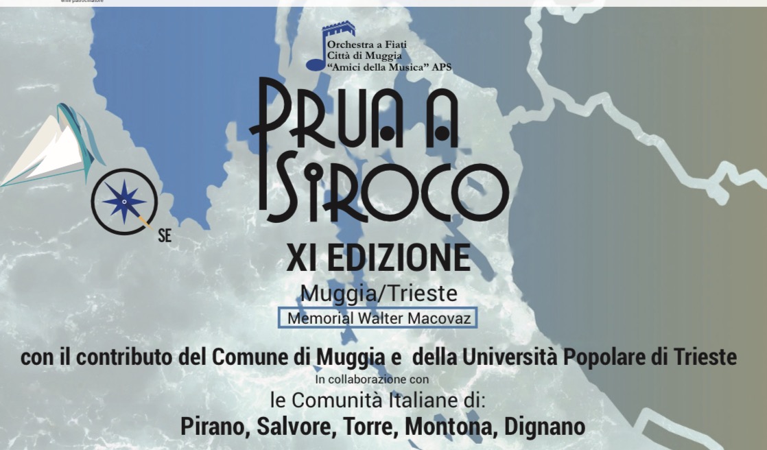 Vento in poppa: a Muggia l’XI edizione di “Prua a Siroco”