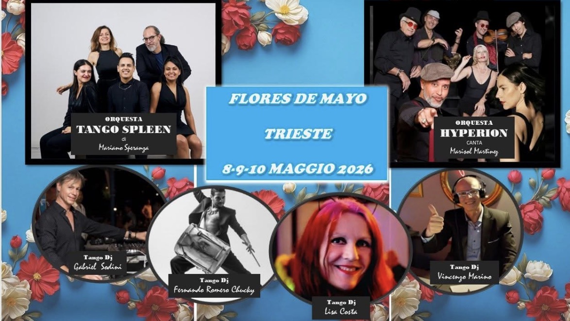 Flores de Mayo: a Trieste il tango tra cultura e identità